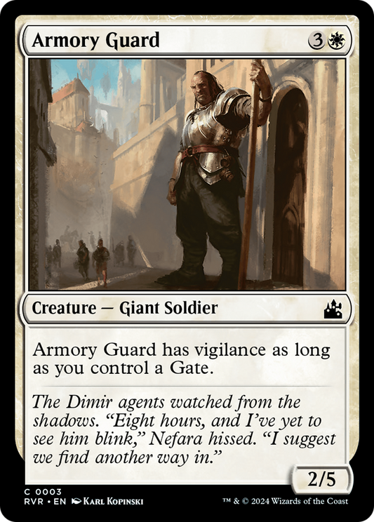 Armory Guard [Ravnica Remastered] Foil