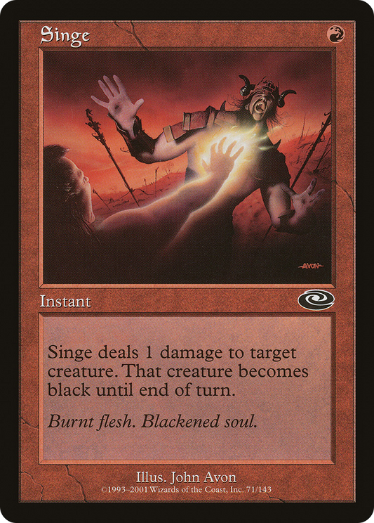 Singe [Planeshift] Foil