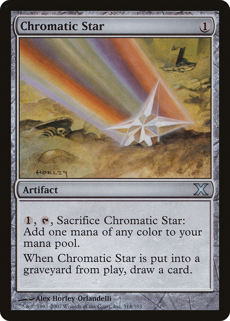 Chromatic Star (314) Foil - Tenth Edition