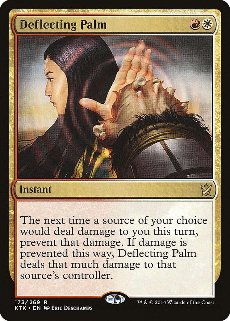 Deflecting Palm [Khans of Tarkir] Foil