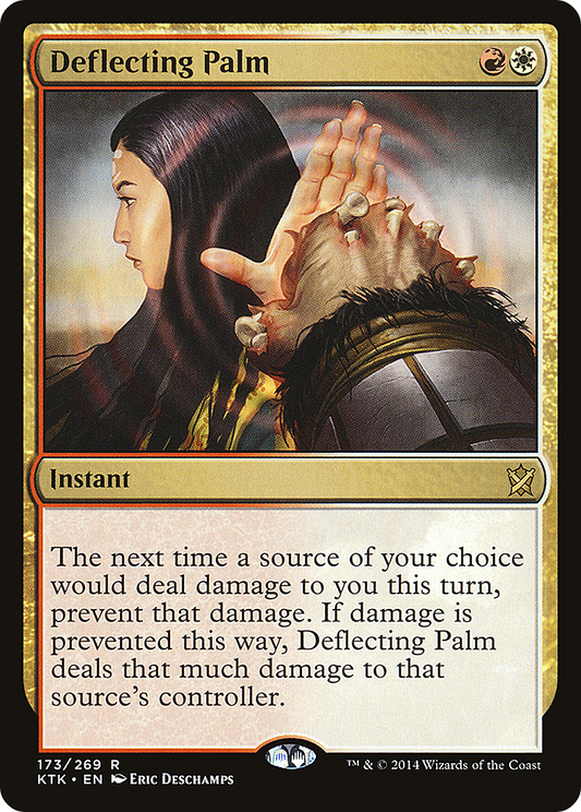 Deflecting Palm [Khans of Tarkir] Foil