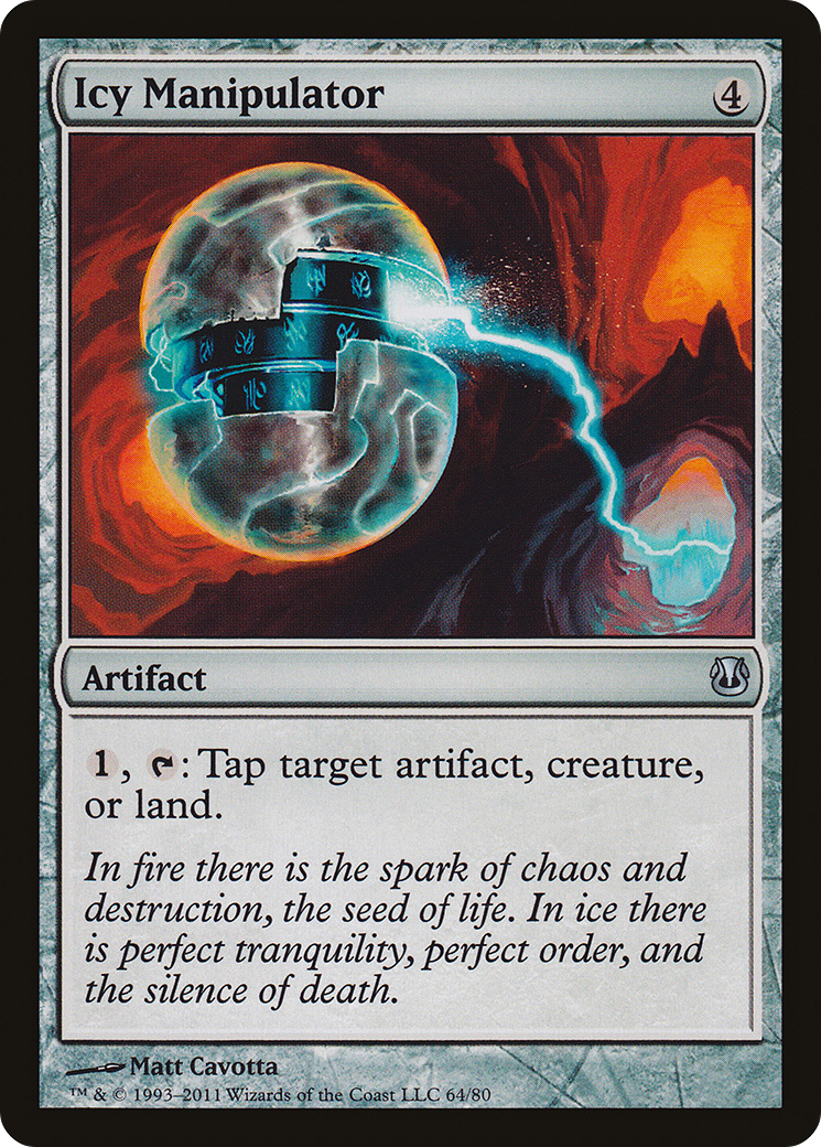 Icy Manipulator [Duel Decks: Ajani vs. Nicol Bolas] Foil
