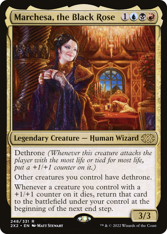 Marchesa, the Black Rose (248) Foil - Double Masters 2022