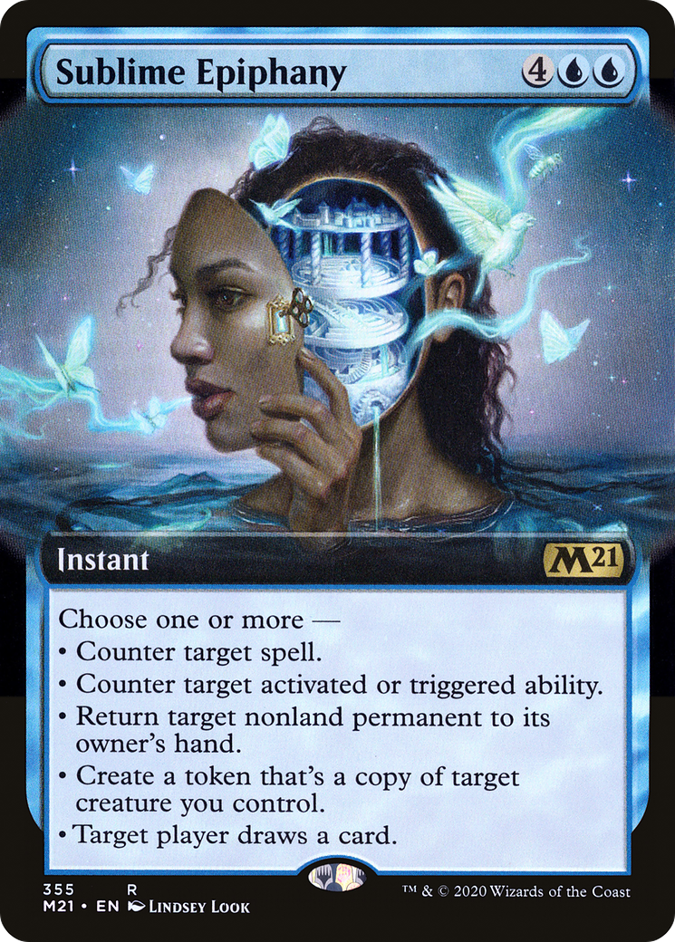 Sublime Epiphany (Extended Art) (355) - Core Set 2021
