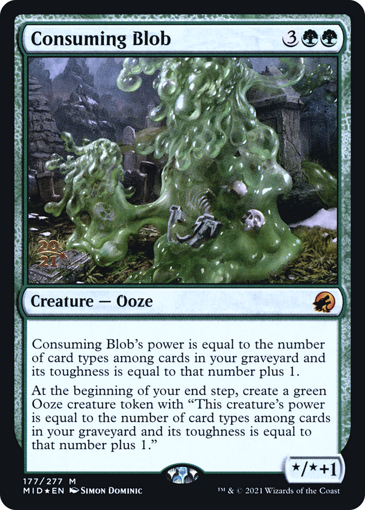 Consuming Blob [Innistrad: Midnight Hunt Prerelease Promos]