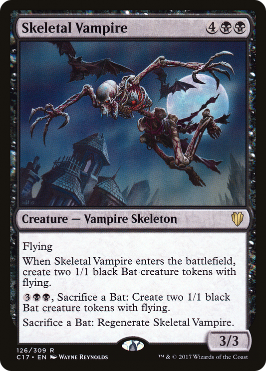 Skeletal Vampire [Commander 2017]