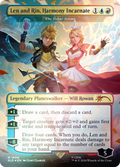 Len and Rin, Harmony Incarnate - The Royal Scions (Rainbow Foil) [Secret Lair Drop Series] | Silver Goblin