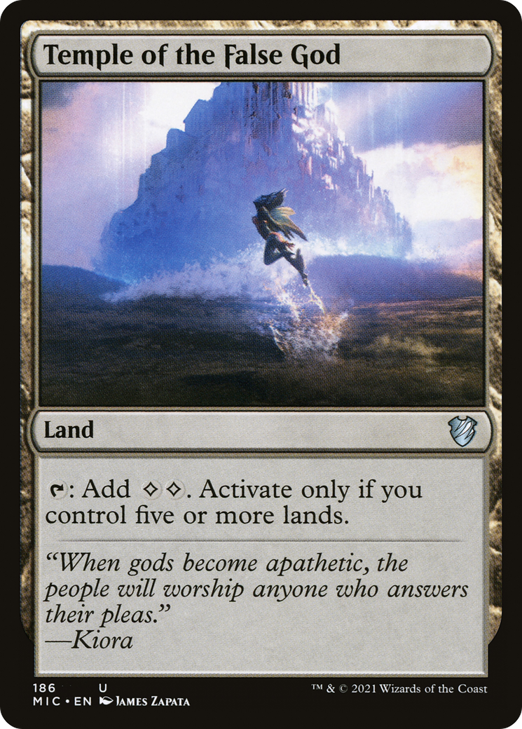 Temple of the False God [Innistrad: Midnight Hunt Commander]