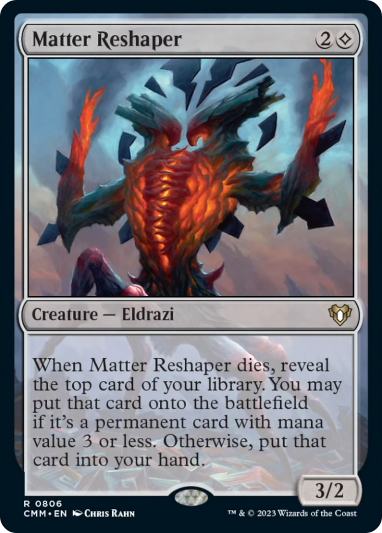 Matter Reshaper [Commander Masters] | Silver Goblin