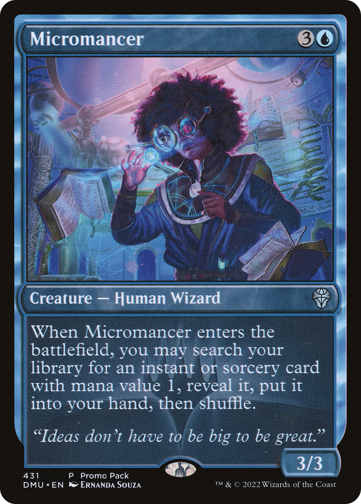 Micromancer (Promo Pack) [Dominaria United Promos]