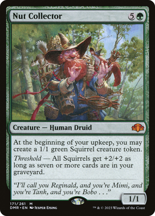Nut Collector [Dominaria Remastered] Foil