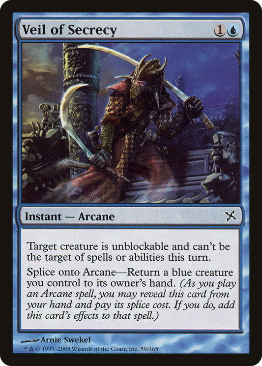 Veil of Secrecy [Betrayers of Kamigawa] Foil