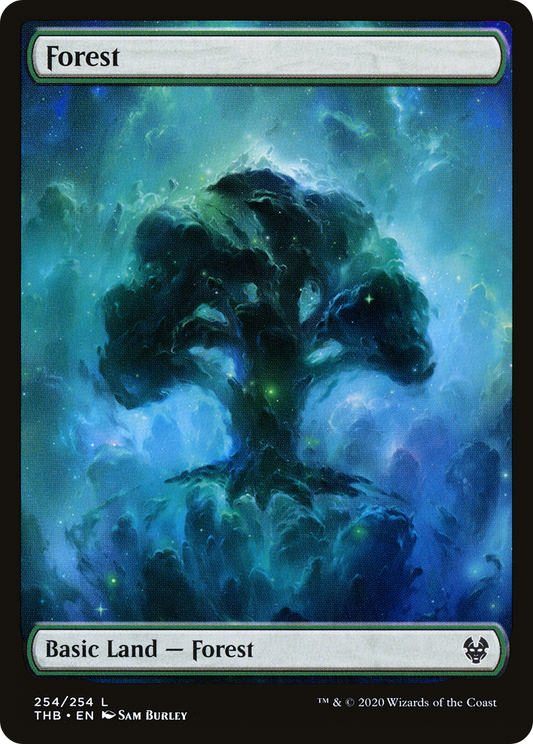 Forest (254) [Theros Beyond Death] Foil