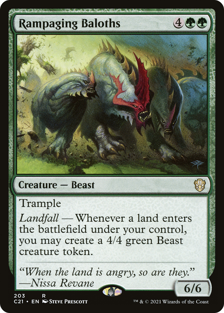 Rampaging Baloths [Commander 2021] | Silver Goblin