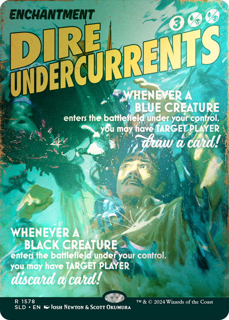 Dire Undercurrents (Rainbow Foil) [Secret Lair Drop Series] | Silver Goblin