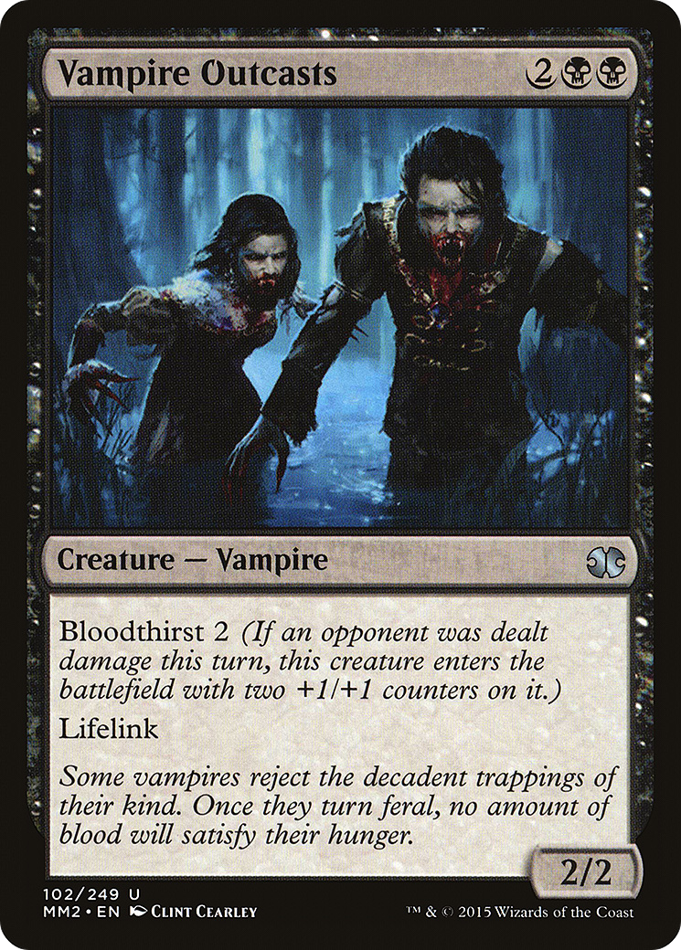 Vampire Outcasts [Modern Masters 2015] Foil