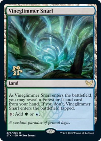 Vineglimmer Snarl [Strixhaven: School of Mages Prerelease Promos] | Silver Goblin