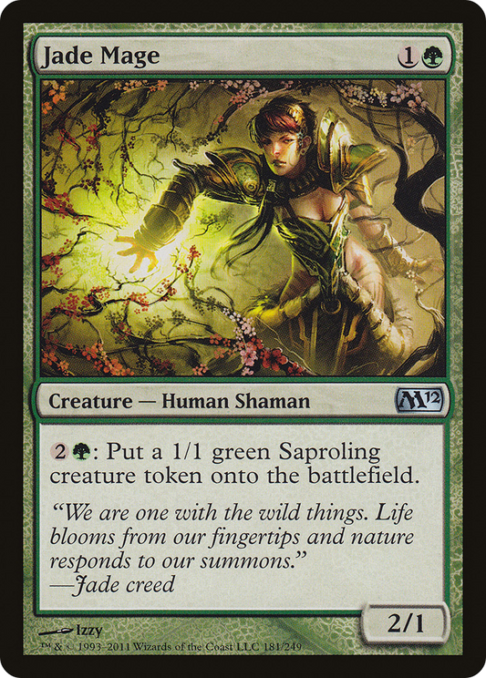 Jade Mage [Magic 2012] Foil