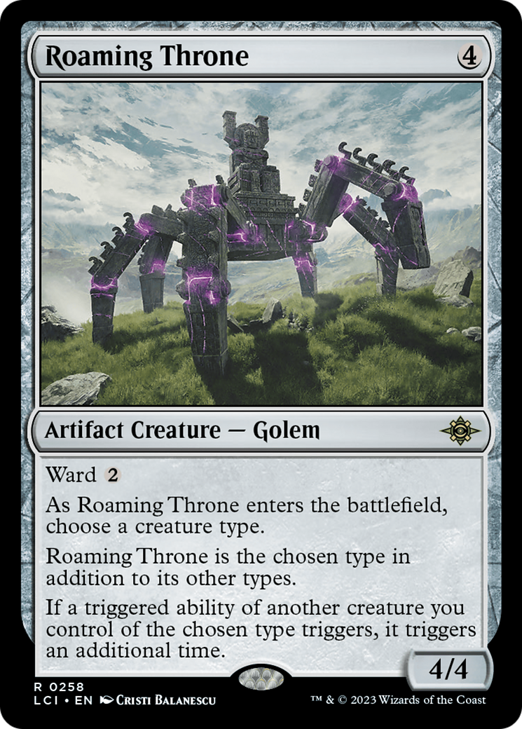 Roaming Throne [The Lost Caverns of Ixalan] Foil