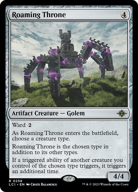 Roaming Throne [The Lost Caverns of Ixalan] Foil