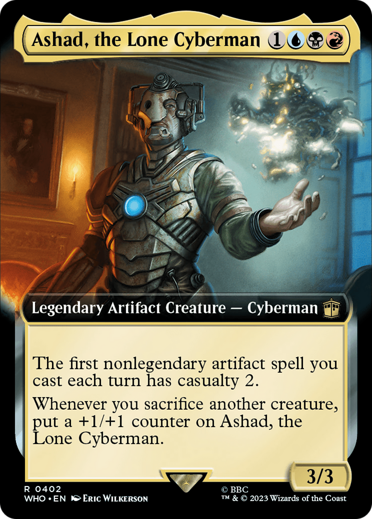 Ashad, the Lone Cyberman (Extended Art) [Doctor Who] | Silver Goblin