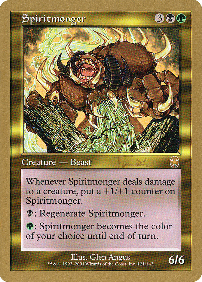 Spiritmonger (Jan Tomcani) [World Championship Decks 2001] | Silver Goblin