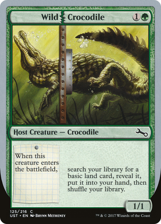 Wild Crocodile [Unstable] Foil