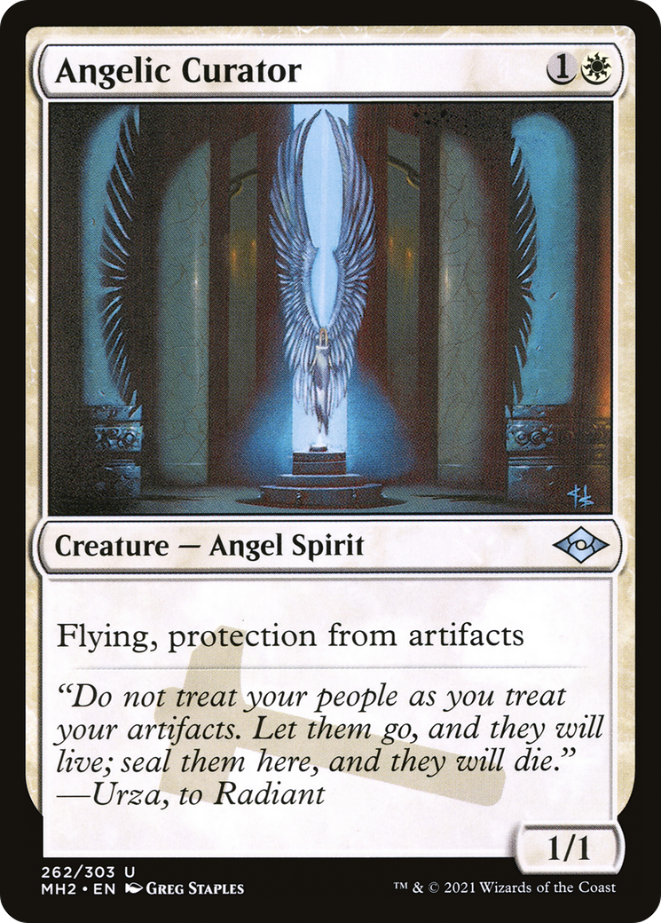 Angelic Curator [Modern Horizons 2] | Silver Goblin