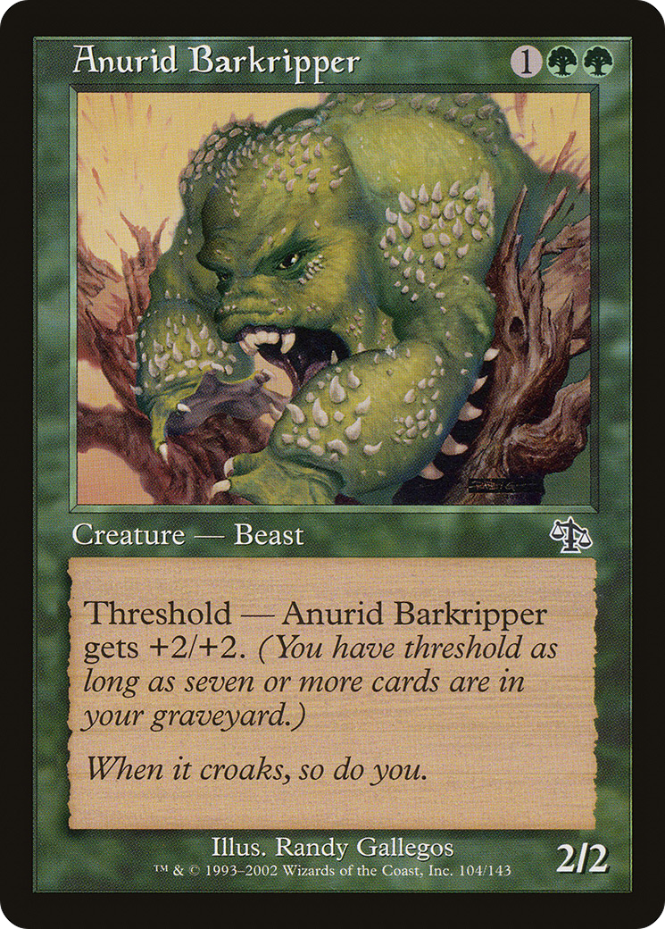 Anurid Barkripper [Judgment] Foil