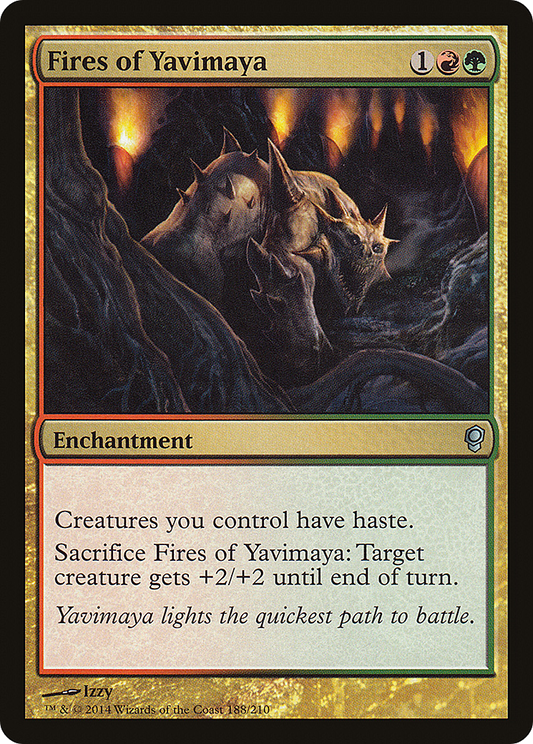 Fires of Yavimaya [Conspiracy] Foil