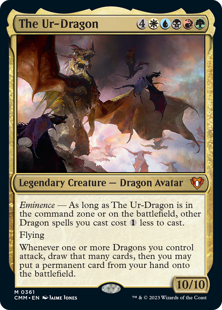 The Ur-Dragon [Commander Masters] | Silver Goblin