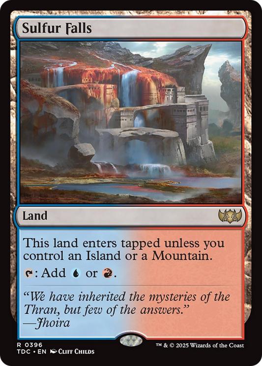 Sulfur Falls (396) - Commander: Tarkir: Dragonstorm