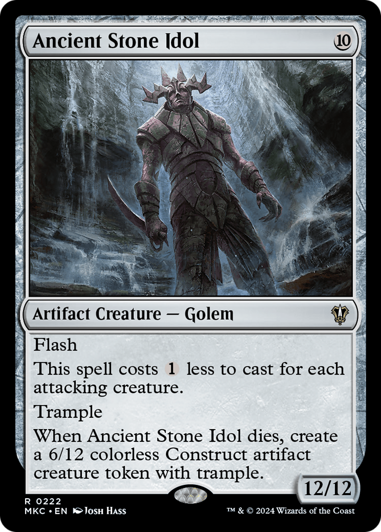 Ancient Stone Idol [Murders at Karlov Manor Commander] | Silver Goblin