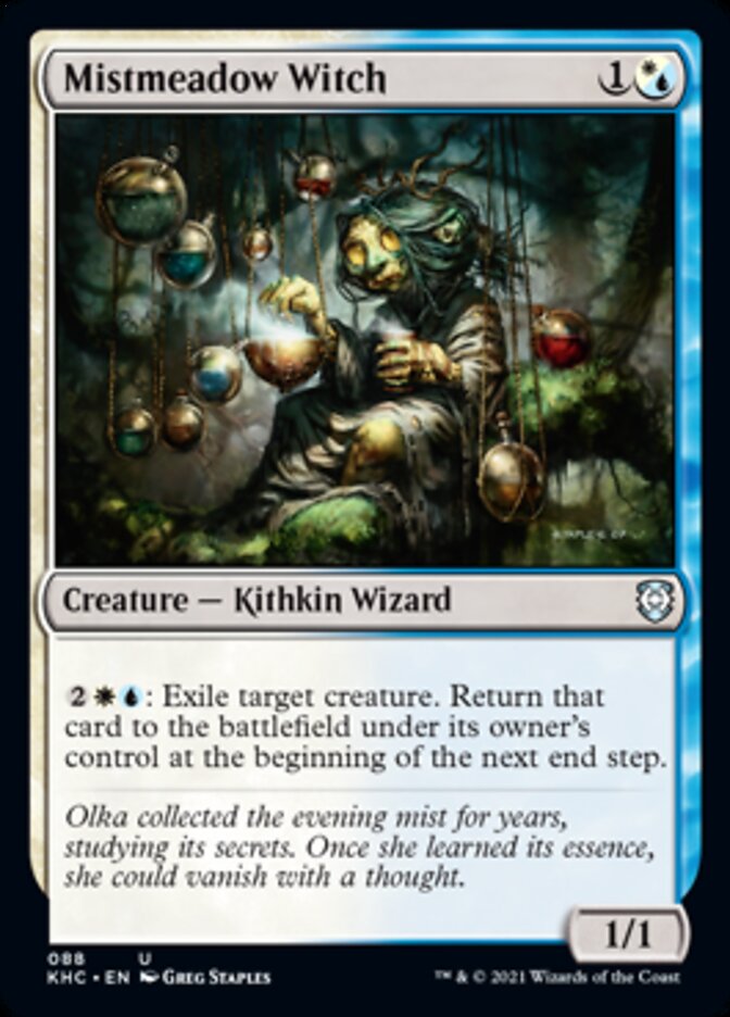 Mistmeadow Witch [Kaldheim Commander] | Silver Goblin