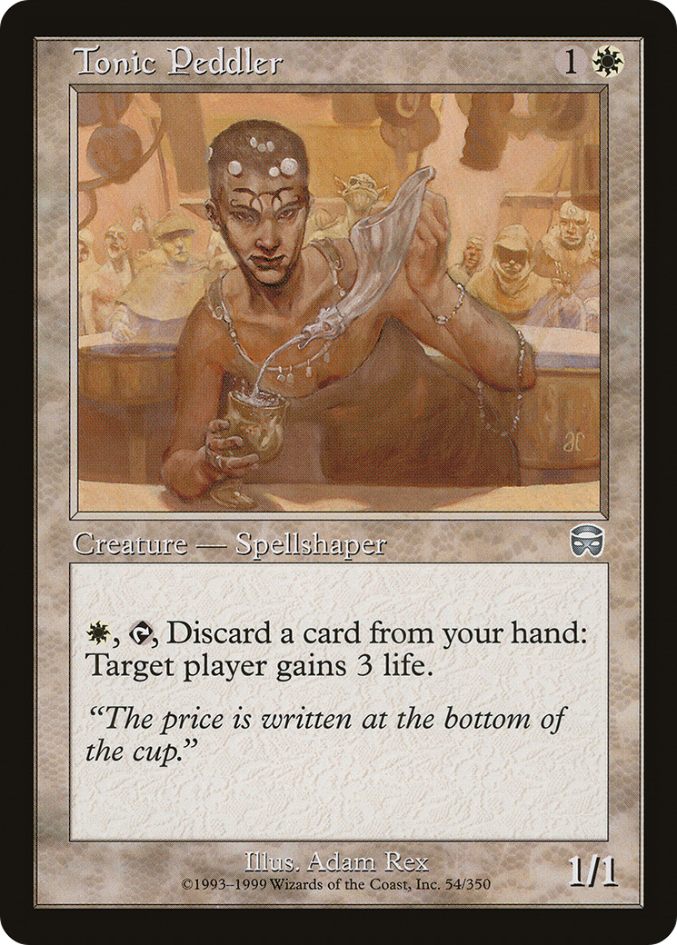 Tonic Peddler [Mercadian Masques] Foil