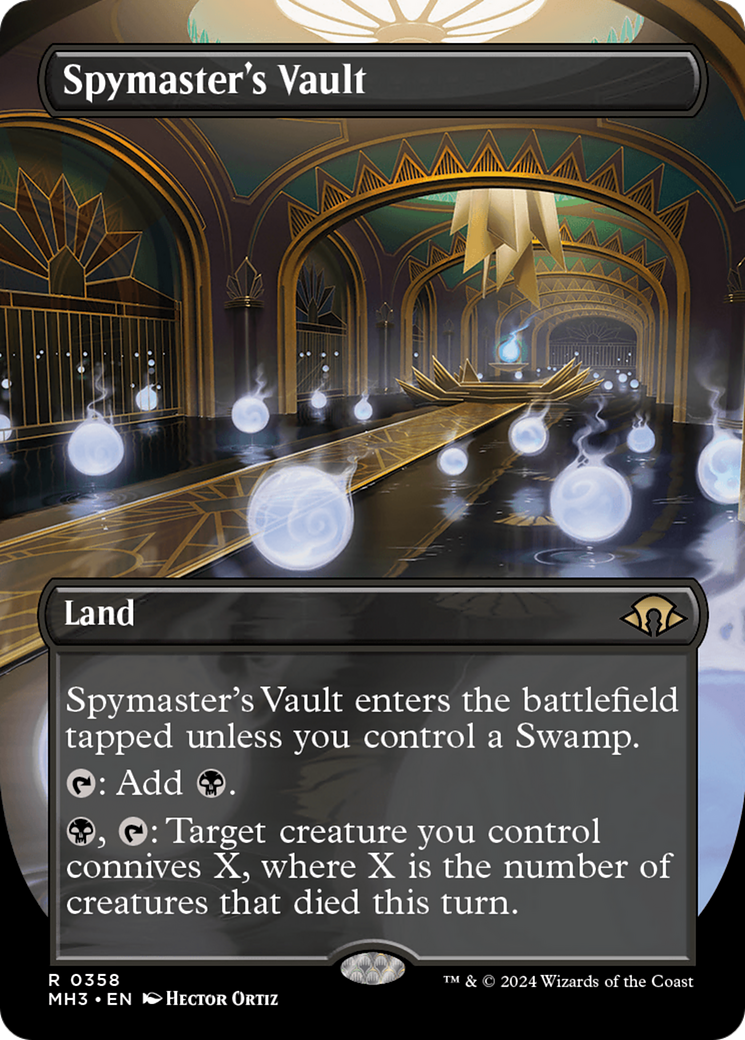 Spymaster's Vault (Borderless) (358) - Modern Horizons 3
