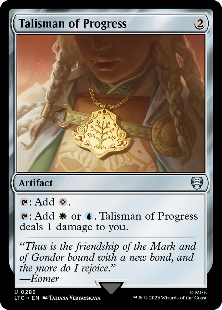 Talisman of Progress [The Lord of the Rings: Tales of Middle-Earth Commander] | Silver Goblin