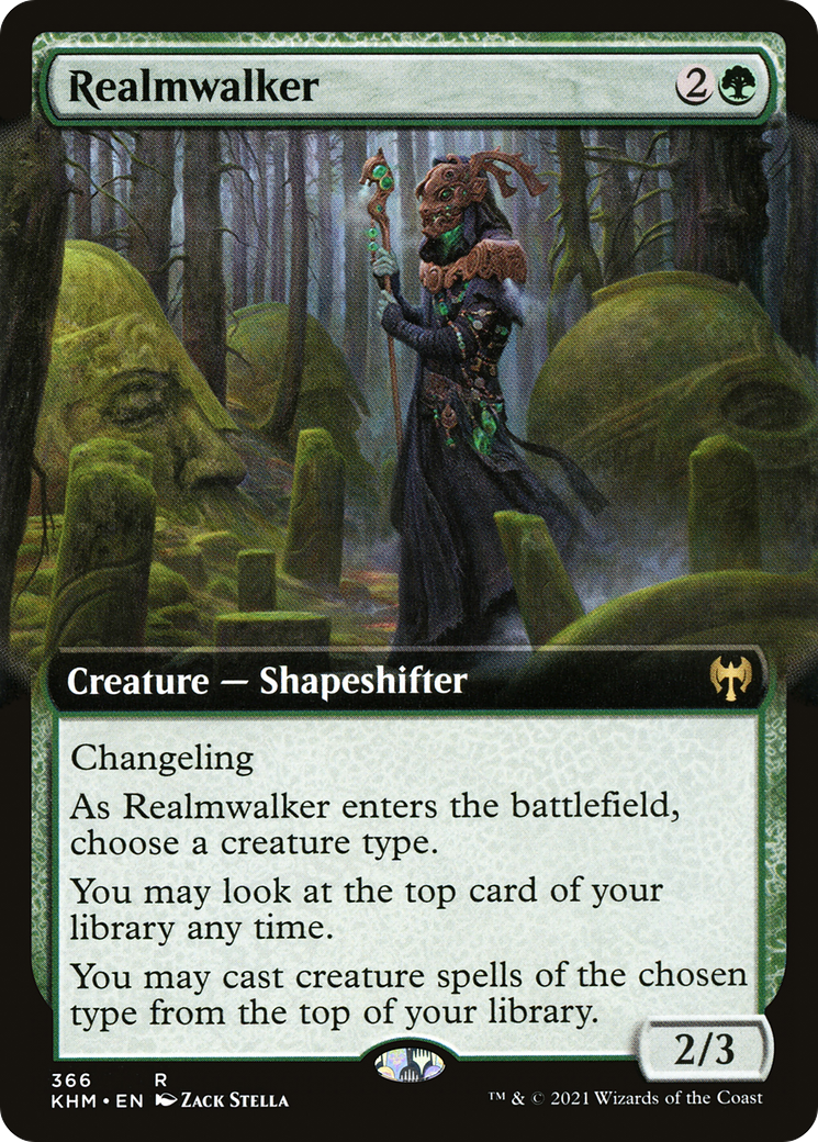 Realmwalker (Extended Art) (366) Foil - Kaldheim