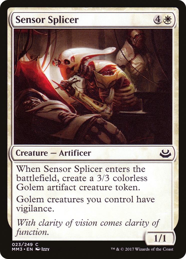 Sensor Splicer (023) Foil - Modern Masters 2017