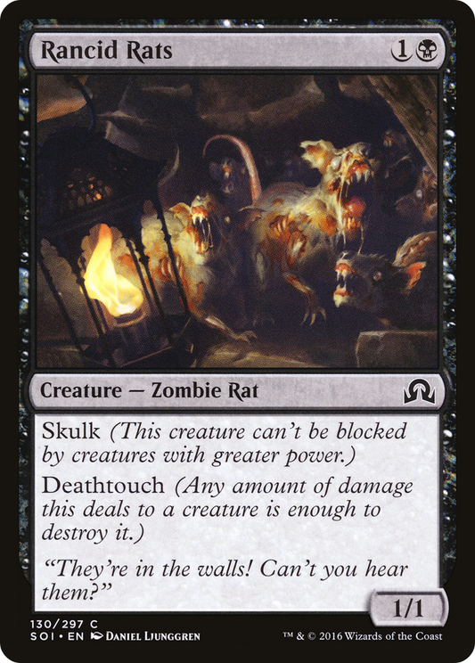 Rancid Rats [Shadows over Innistrad] Foil