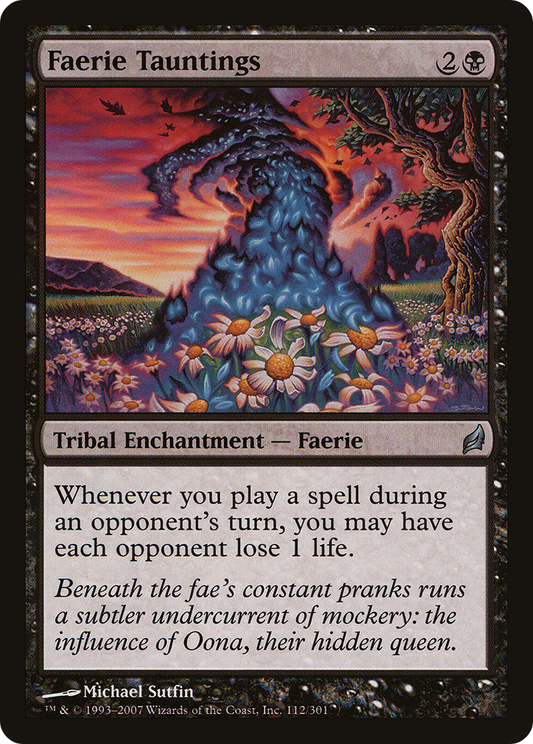 Faerie Tauntings [Lorwyn] Foil