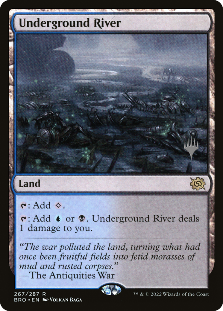 Underground River (Promo Pack) [The Brothers' War Promos] Foil