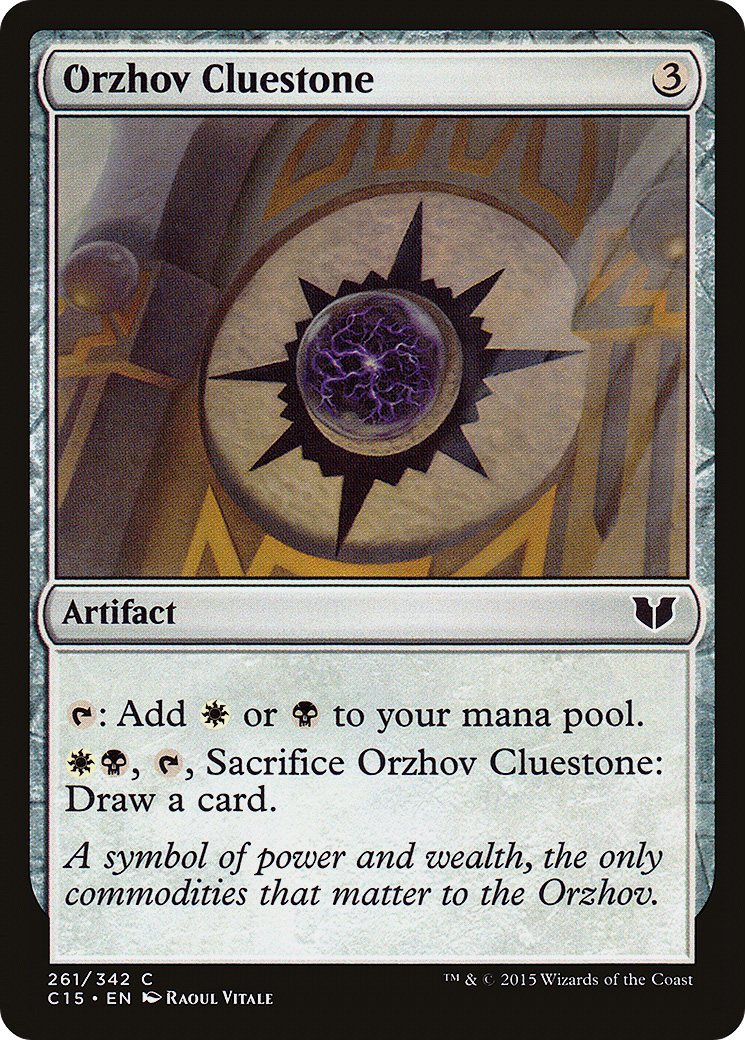 Orzhov Cluestone (261) - Commander 2015