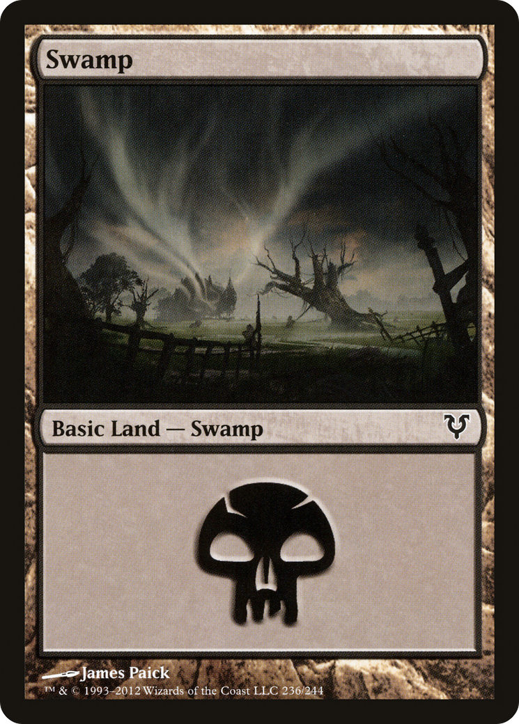 Swamp (236) [Avacyn Restored] Foil