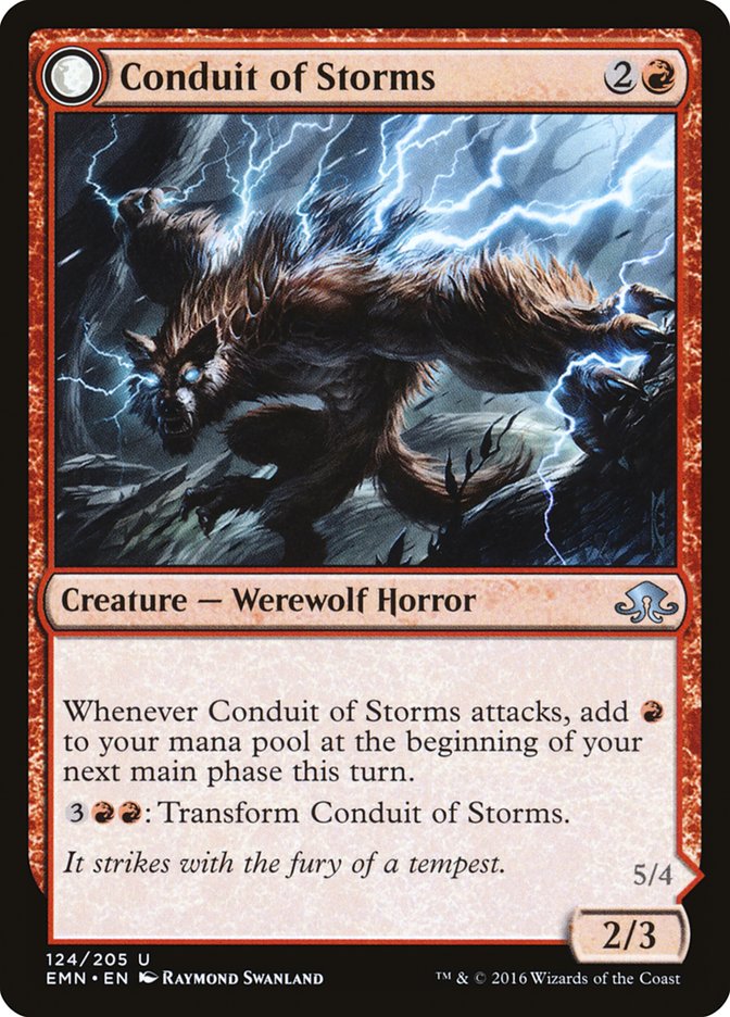 Conduit of Storms // Conduit of Emrakul [Eldritch Moon] Foil