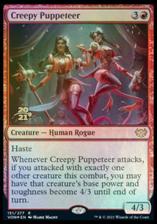 Creepy Puppeteer [Innistrad: Crimson Vow Prerelease Promos] | Silver Goblin