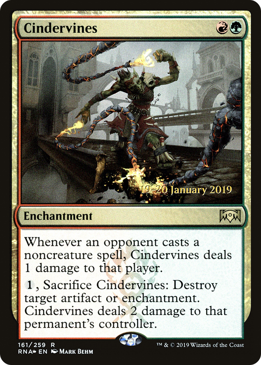 Cindervines [Ravnica Allegiance Prerelease Promos]