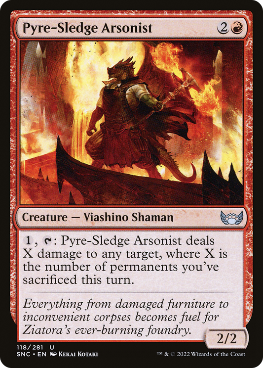 Pyre-Sledge Arsonist [Streets of New Capenna]