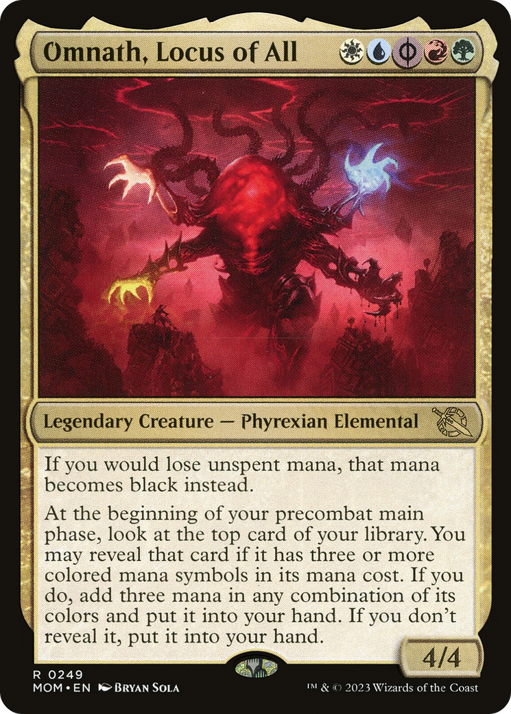 Omnath, Locus of All [March of the Machine] Foil