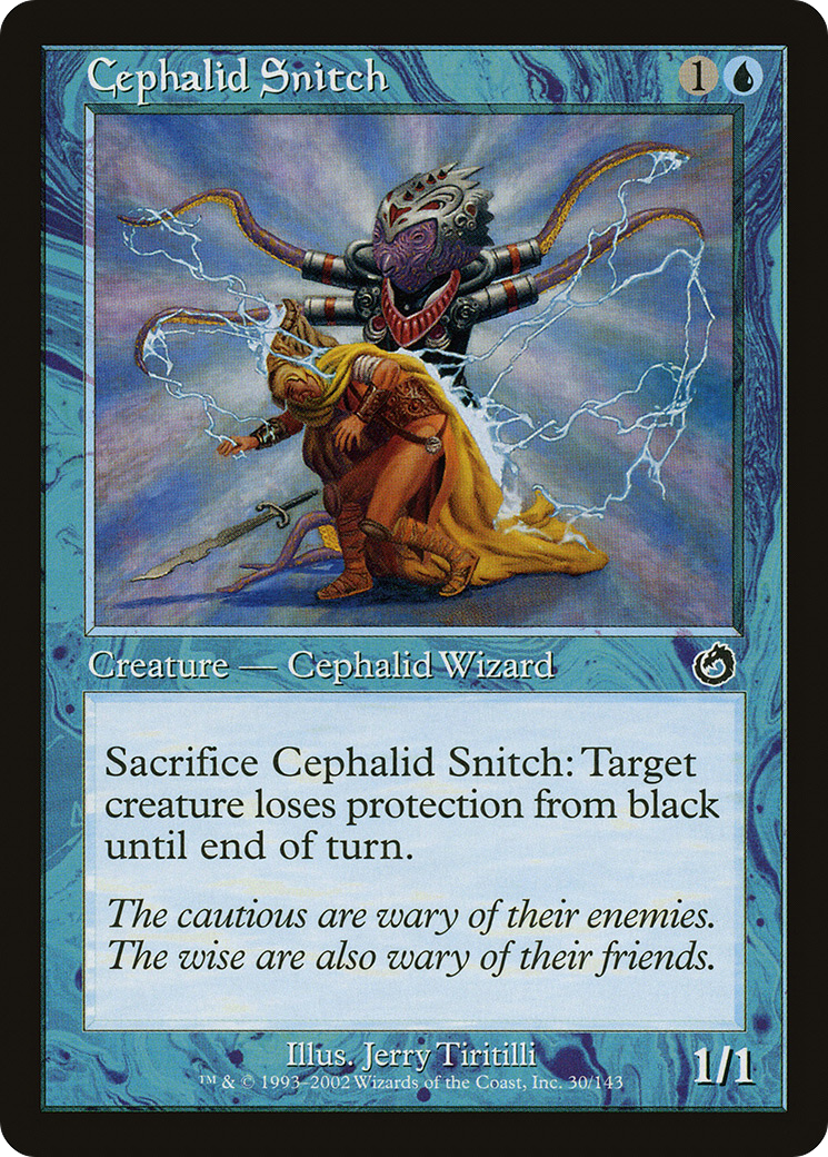 Cephalid Snitch [Torment] | Silver Goblin